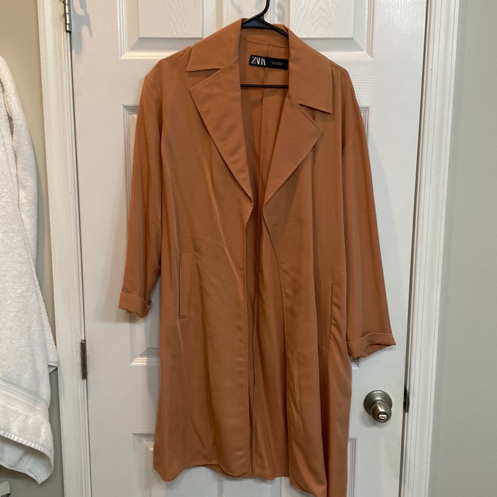 Orange/pink Zara blazer